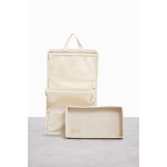 NWT BEIS Dope Kit Travel Organizer in Beige - Picture 2 of 5